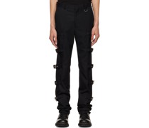 Black Bondage Trousers
