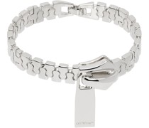 Silver Zip Bracelet