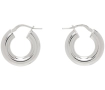 Silver Tiny Everyday Hoop Earrings