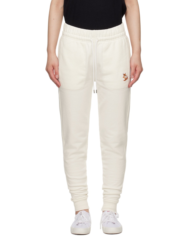 Kitsuné Damen Off-White Chillax Fox Lounge Pants