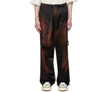 Black Bleached Trousers
