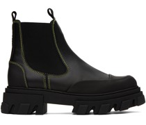Black Stitching Chelsea Boots
