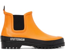 Orange Novesta Edition Rainwalker Chelsea Boots
