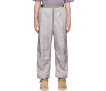 Gray Dragon Puff Trousers