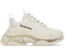 Off-White Clear Sole Triple S Sneakers