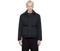 Black Quilted Jacket