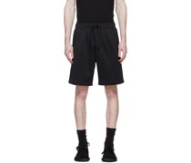 Black Drawstring Shorts