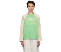 SSENSE Exclusive Green 'Oasis' Raglan T-Shirt
