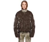 SSENSE Exclusive Brown Cyberen Down Jacket