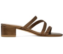 Bronze Riviera Heeled Sandals