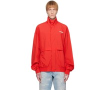Red Windproof Jacket