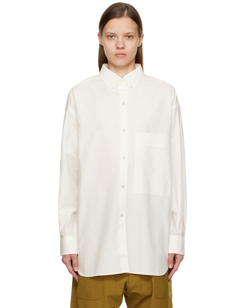 Studio Nicholson Damen White Creed Shirt