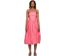 Pink Penny Midi Dress
