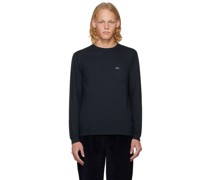 Black Pocket Long Sleeve T-Shirt