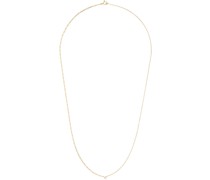 Gold Solitaire Diamond Necklace