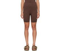Brown Composed Sport Shorts