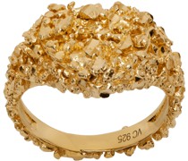 SSENSE Exclusive Gold Heart Ring