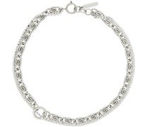 Silver Telly Choker Necklace