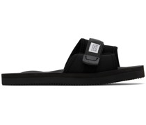 Black Padri Sandals