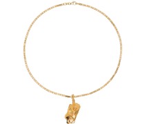 Gold 'The Molten Memory' Necklace