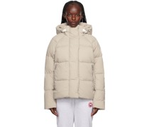 Taupe Junction Down Jacket