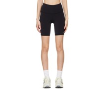 Black 7 High-Rise Biker Shorts