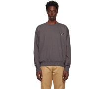 Gray W Line Sweatshirt