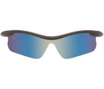SSENSE Exclusive Brown Storm Sunglasses