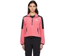 Pink & Black Half-Zip Sweater