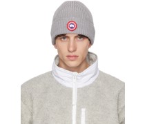 Gray Arctic Disc Beanie