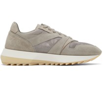 Grey Vintage Runner Sneakers