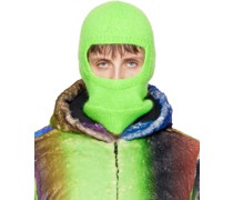 Green Mohair Balaclava