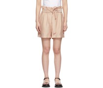 Pink Paperbag Shorts