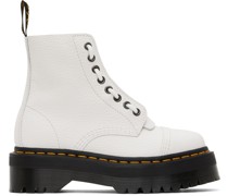 White Sinclair Ankle Boots