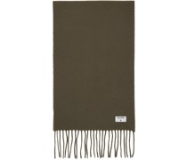 Brown Fringed Scarf