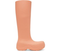Pink Puddle Tall Boot