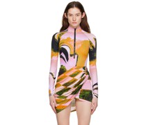 Multicolor Spring One-Piece Swimsuit
