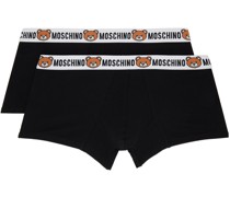 Two-Pack Black Boxers
