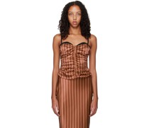 SSENSE Exclusive Brown Work Renzo Tank Top