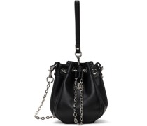 Black Small Chrissy Bucket Bag