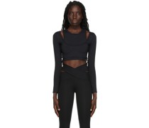 Black Taurus Sports Top