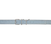 Blue Y Denim Belt
