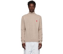 Beige Ami De Cœur Turtleneck