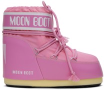 Pink Icon Low Boots