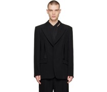 Black V-Wire Blazer