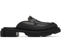 Black Gao Mule Loafers