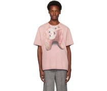 Pink 'Stuffed Rabbit During Break' T-Shirt