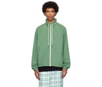 Green Colorblock Jacket