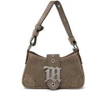 Taupe Suede Small Bag