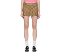 Brown School Miniskirt
